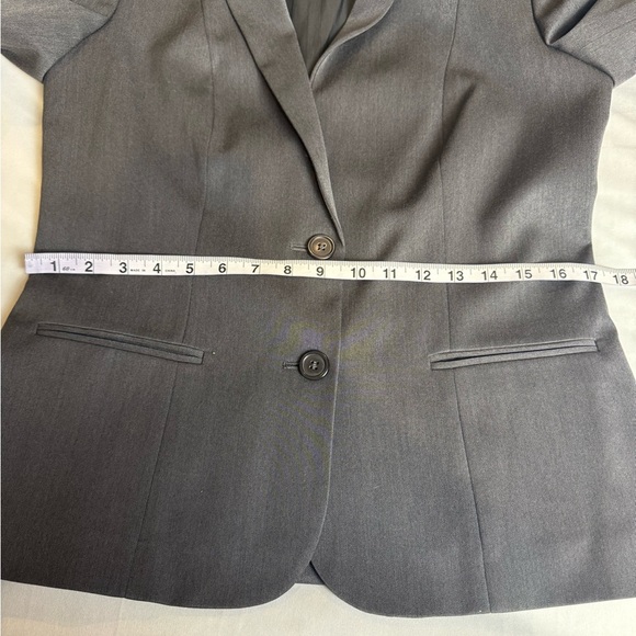 Anne Klein Blazer Gray Classic Lined Women’s Size 10 - Picture 12 of 12